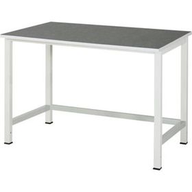 Arbeitstisch - 825 x 1.250 x 800 mm (HxBxT) - Traglast 500 kg - Linoleum - Farbe wählbar