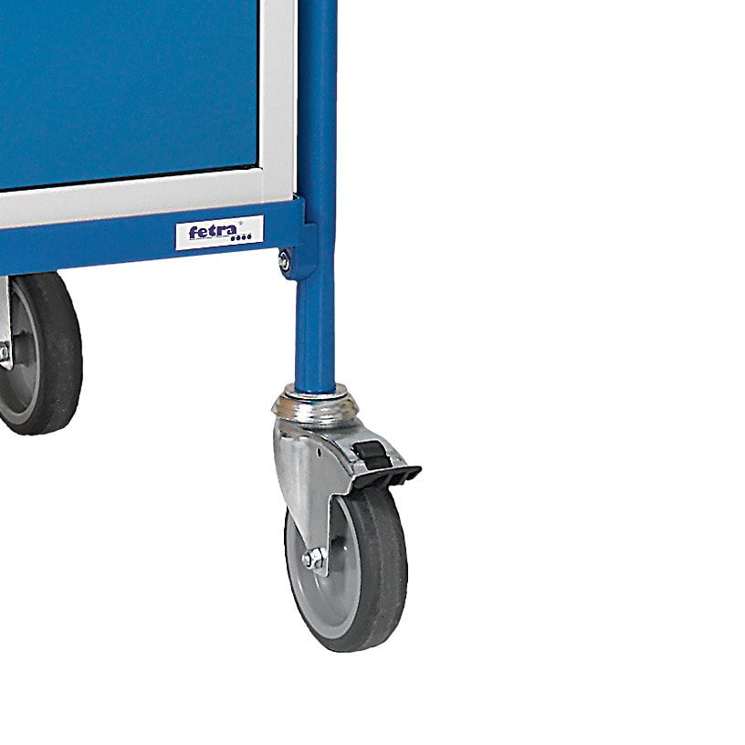 Fetra - Rollpult - Tragkraft 150 kg - (HxBxT) 1.110 x 650 x 650 mm - Schrank - Tastaturauszug