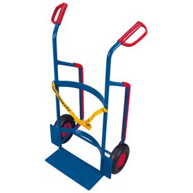 Fasskarre für 220-l-Kunststofffässer - Tragkraft 250 kg - 1.190 x 470 x 660 mm (HxBxT) - Bereifung wählbar