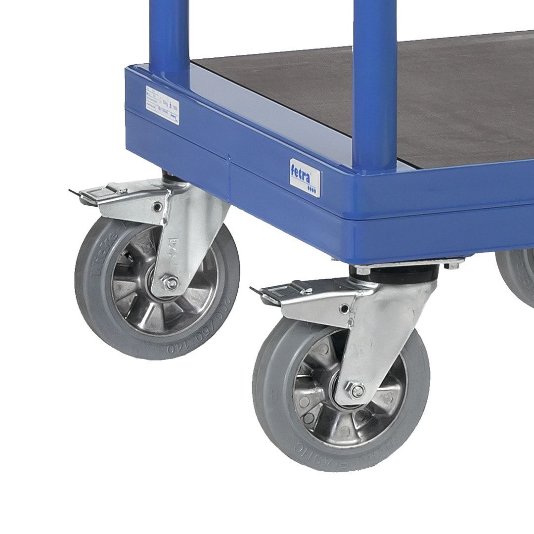 Fetra Langmaterial-Wagen - Traglast 1.500 kg - 700 x 700 mm (BxT)