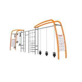 Crosstraining Pro Combi 1,10 Nutzer,zahlreiche Übungen,Magnetic Bells, Klimmzugstange, Street Workout, 3.340 x 1.060 x 1.050 mm (HxBxT), Farbe wählbar