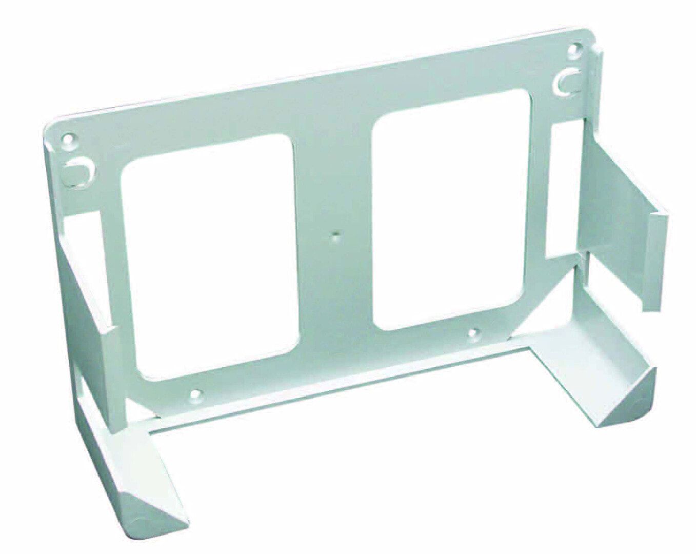 ultraMEDIC Ersatz-Wandhalterung für Betriebsverbandkasten ultraWORKS II, 170 x 250 x 80 mm (HxBxT), Kunststoff, grau