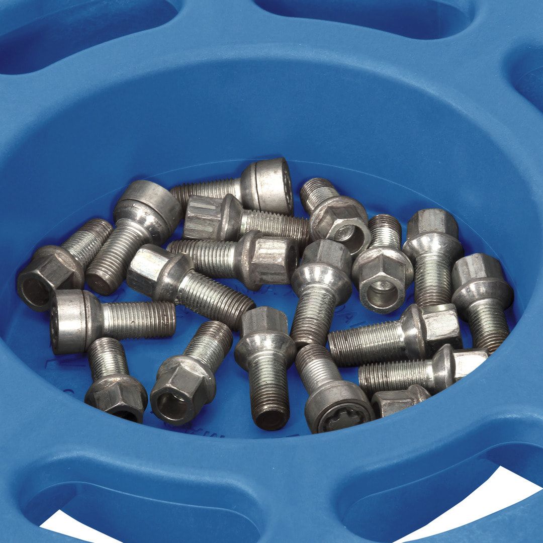 Fetra Reifenroller - Durchmesser 630 mm - Tragkraft 120 kg - Höhe 110 mm - blau