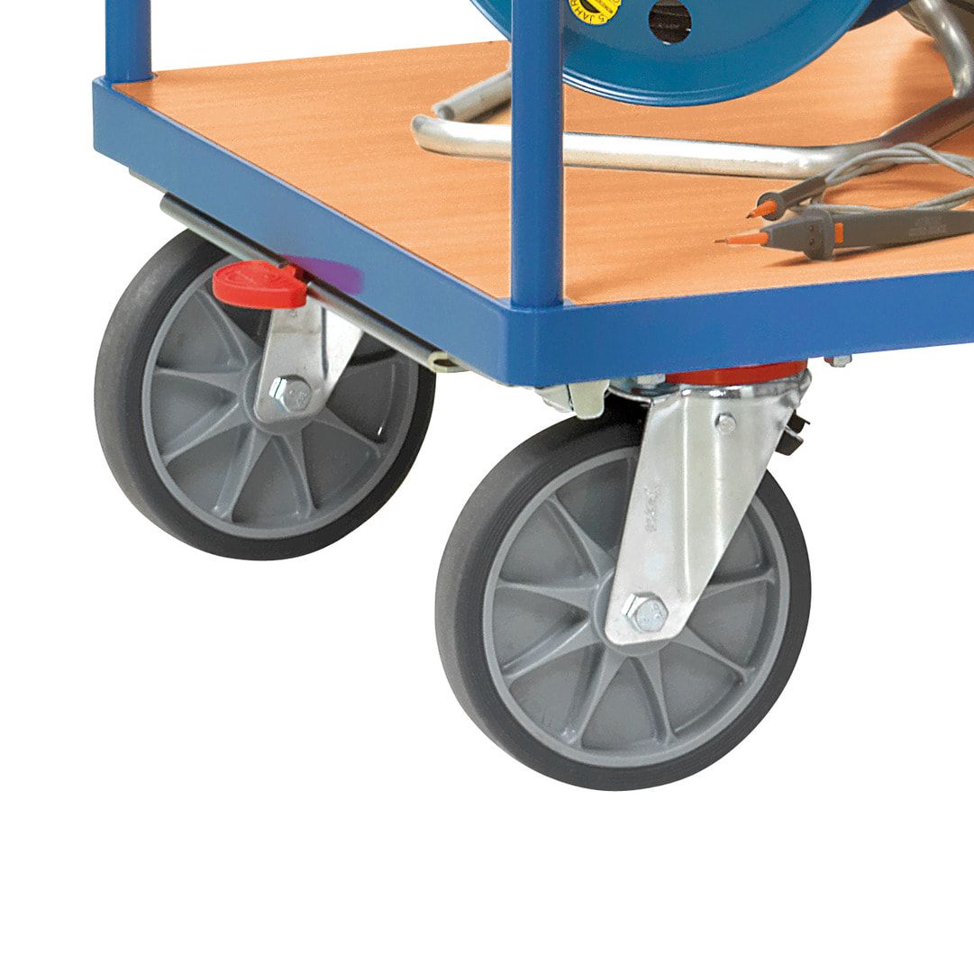 Fetra - Dreiwandwagen - 500 kg Traglast - 948 x 509 x 1.030 mm (HxBxT) - Holzwände