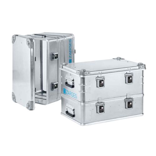 Zarges Universalkiste K 470 Plus - Oberteil - 157 Liter - 750 x 550 x 380 mm (Innenmaß) - Aluminiumkiste