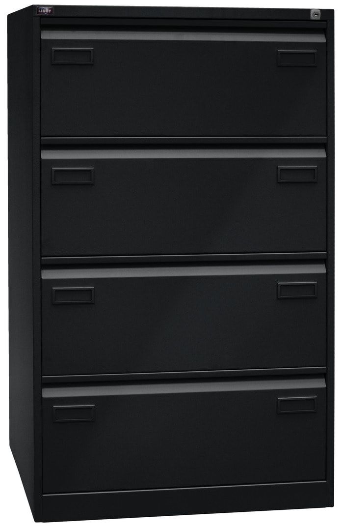 Bisley Light Hängeregistraturschrank - 2 Schubladen - doppelbahnig - Farbe blau