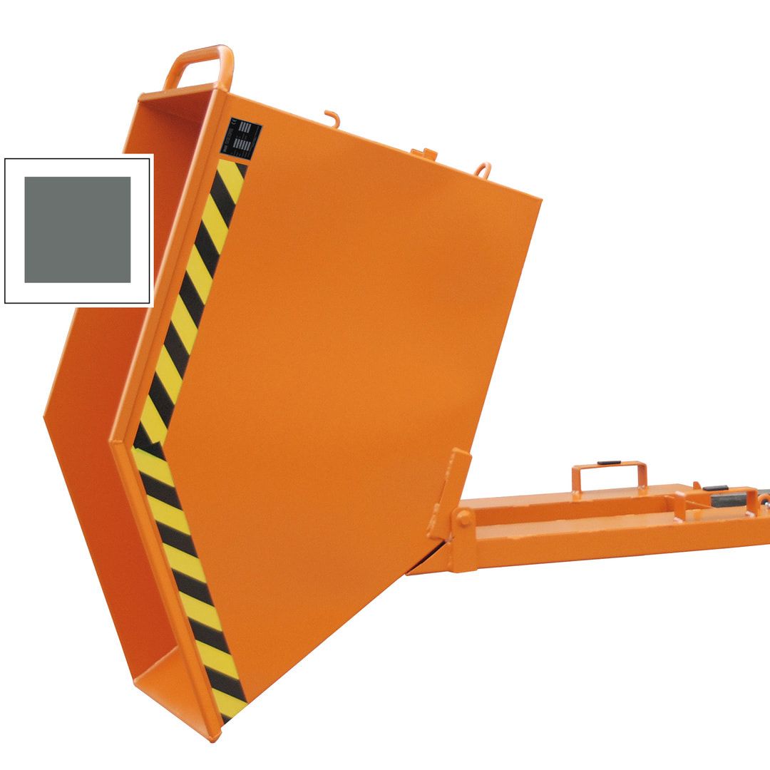 BAUER Muldenkipper - 1.000 l - 300 kg - HxBxT 980 x 1.110 x 1.420 mm - feuerrot