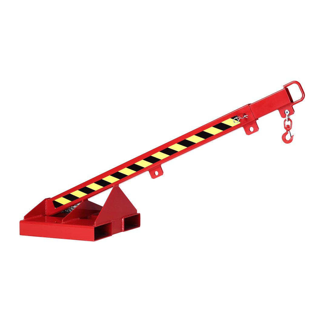 Lastarm - teleskopierbar, Neigung 25 Grad - Länge 1.650 mm - Traglast 175 - 1.000 kg - enzianblau