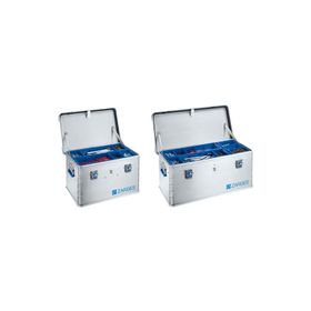 Zarges Werkzeugbox - Eurobox - Volumen wählbar - Aluminium - Transportboxen - Stapelboxen