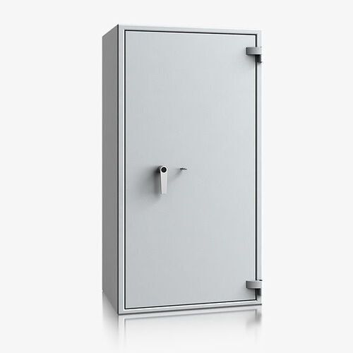 Dokumententresor, Geldschrank, Safe, VdS Klasse 1, 60 Minuten feuerfest, Türen 1-flügelig, 3 Fachböden, 1.137 x 704 x 471 mm (BxT), Farbe lichtgrau
