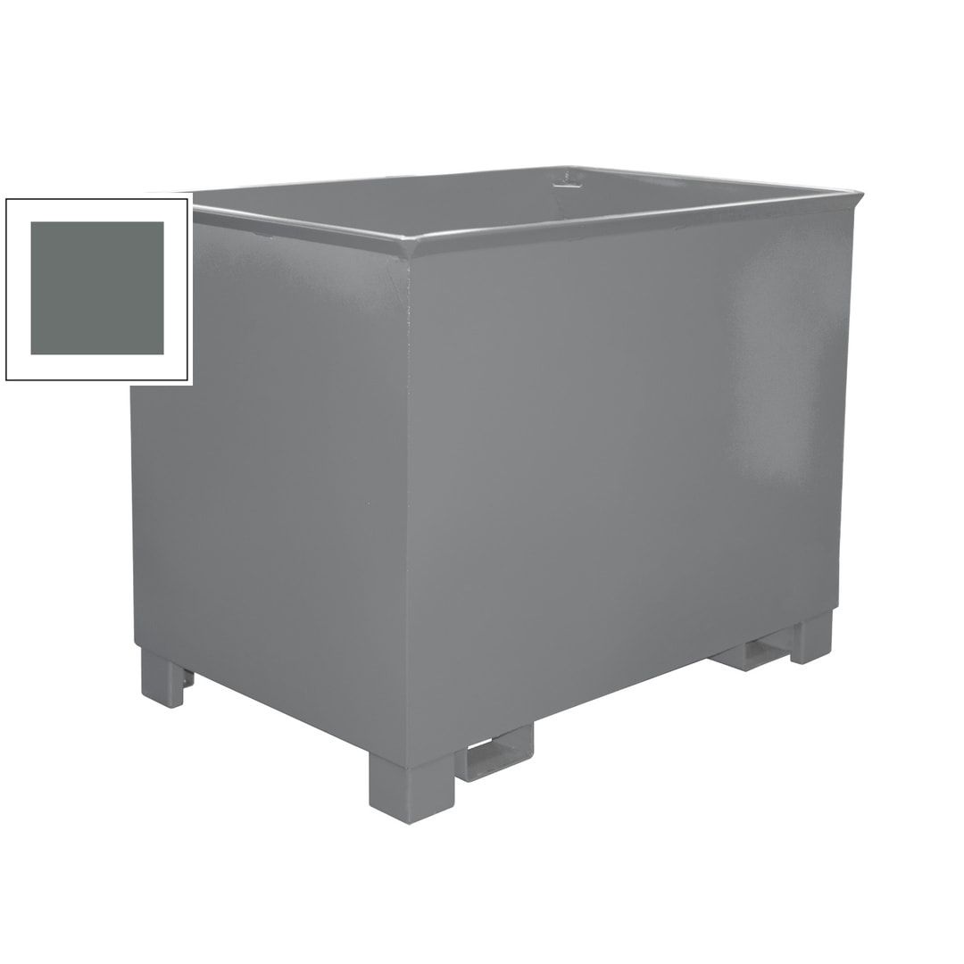 Container - 3-fach stapelbar - Volumen 300 l - Traglast 500 kg - 800 x 840 x 620 mm (HxBxT) - feuerrot