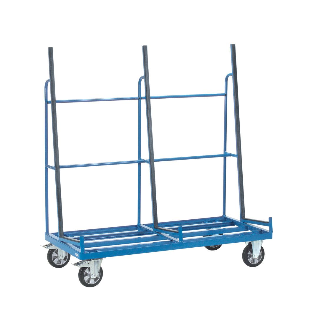 Fetra - Plattenwagen - Tragkraft 1.200 kg - 1.788 x 800 x 1.276 mm (HxBxT) - einseitige Anlage