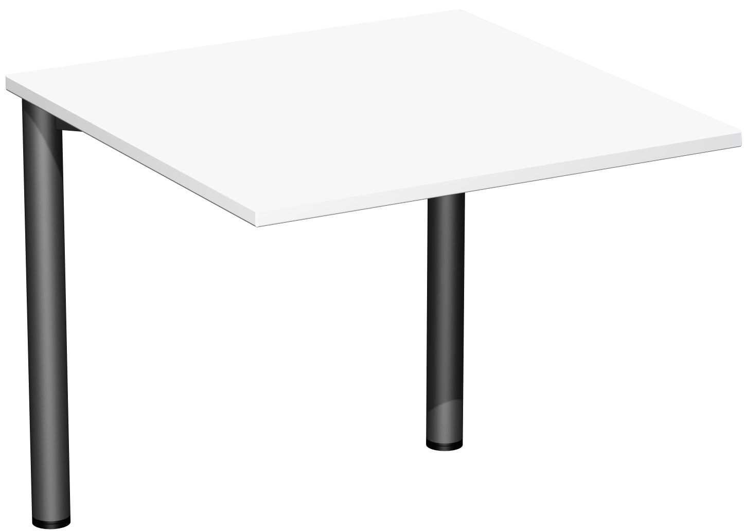 Schreibtisch - 4-Fuß Flex - Bürotisch - 720 x 1.200 x 600 mm (HxBxT) - Gestell anthrazit - Ahorn