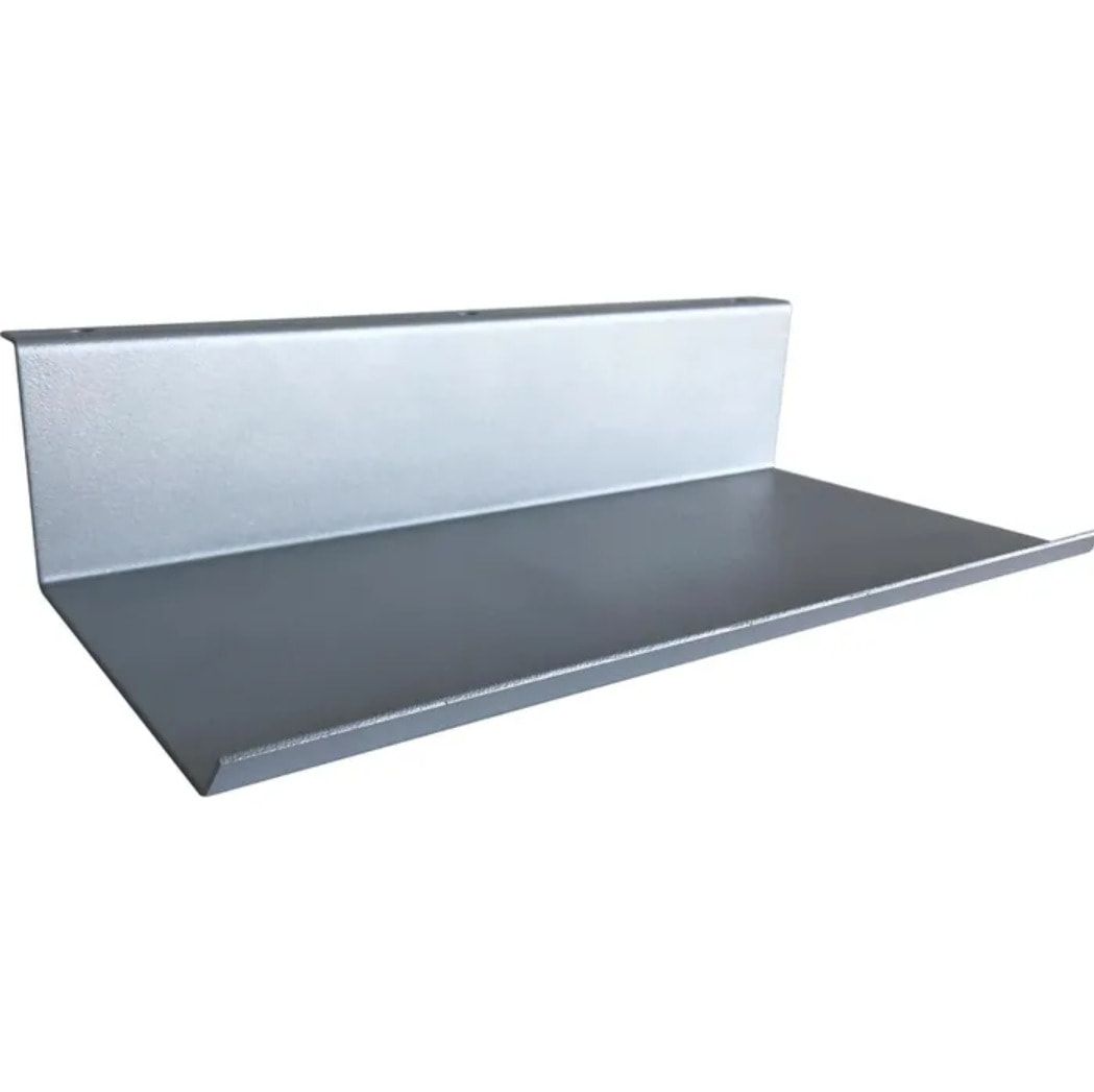 Kabelhalter unter Tischplatte zu montieren, 70 x 300 x 130 mm (HxBxT), Metall, Farbe: silber