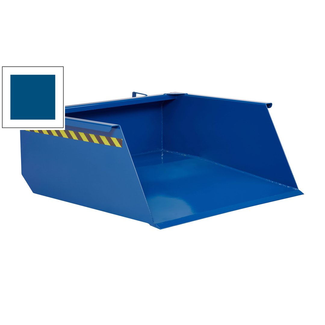 Staplerschaufel - Traglast 1.500 kg - Volumen 500 l - 550 x 1.130 x 1.615 mm (HxBxT) - enzianblau