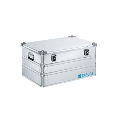 ZARGES Universalkiste K 470 - Volumen 157 l - Höhe 410 mm - Breite 800 mm - Tiefe 600 mm - Aluminiumkiste