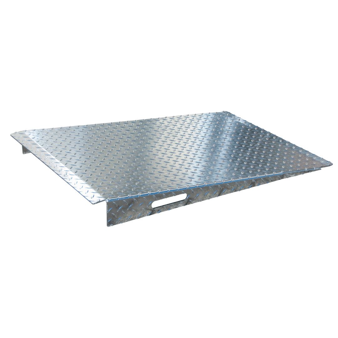 Fahrbarer Gasflaschencontainer - für 104 220-mm-Flaschen - Gitterrost - feuerverzinkt