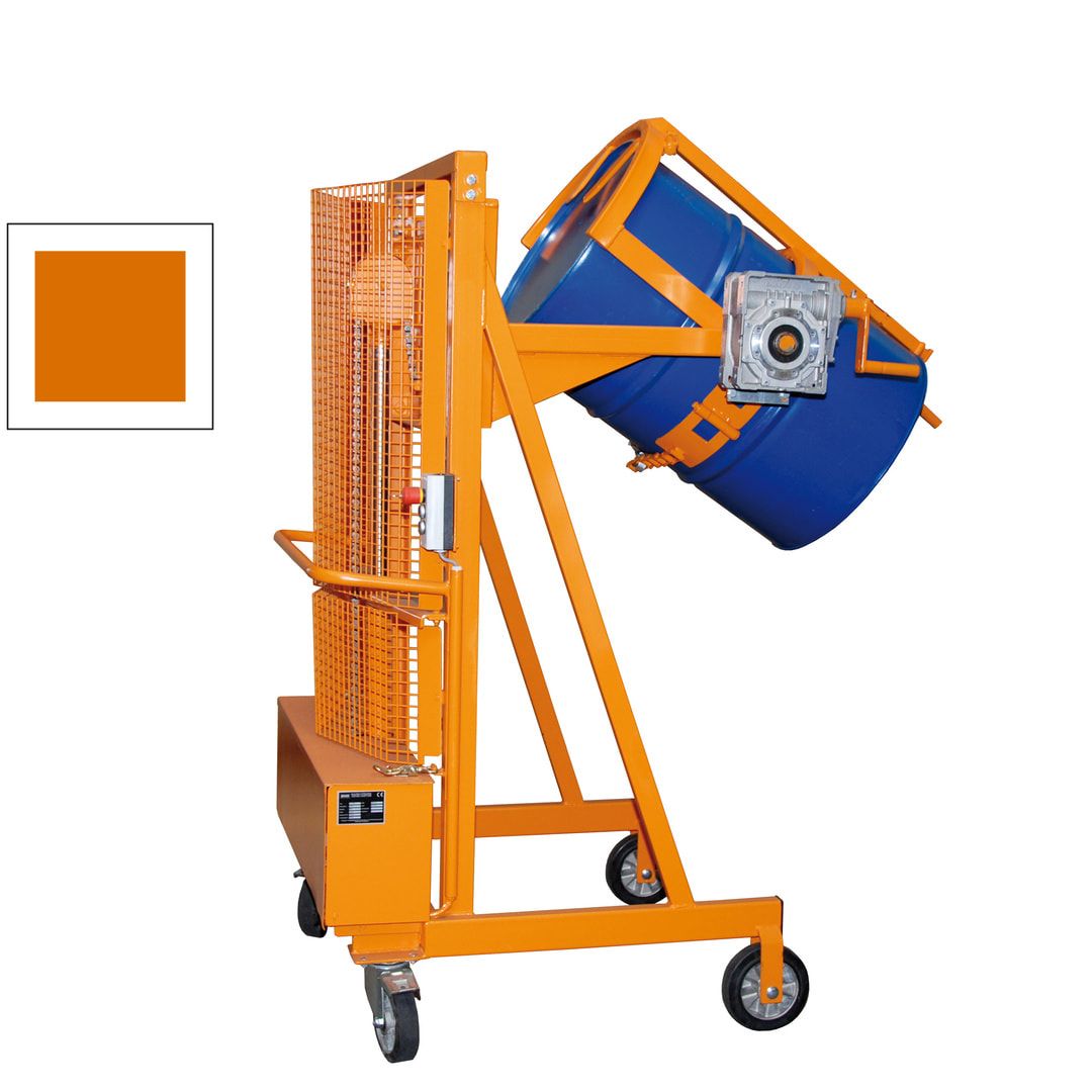 Fassheber - Tragkraft 350 kg - Hubhöhe 1.100 mm elektrohydraulisch - feuerverzinkt