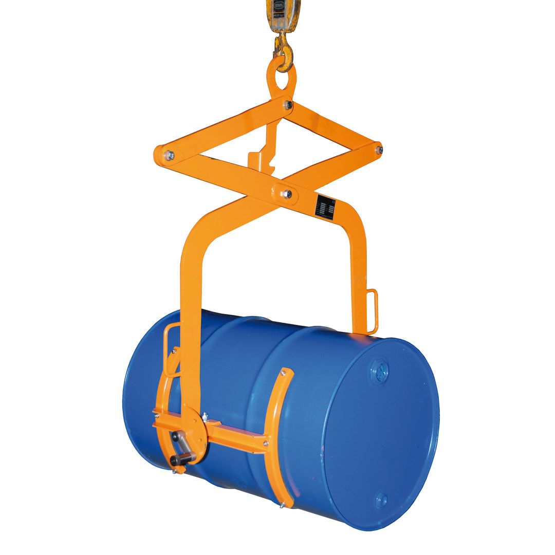 Fasswendezange - Traglast 100 kg - für 1 x 60-l-Fass - feuerverzinkt