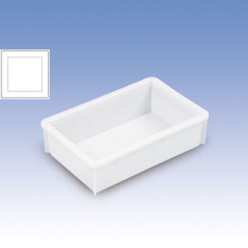 Eckiger Behälter - PE - BxLxH 580x360x215 mm - 35 l - 2 Stk. - grau