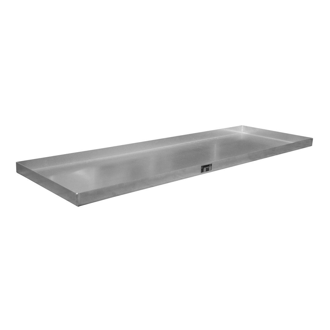 Kleingebindewanne - Volumen 20 l - (HxBxT) 60 x 940 x 370 mm - Edelstahl