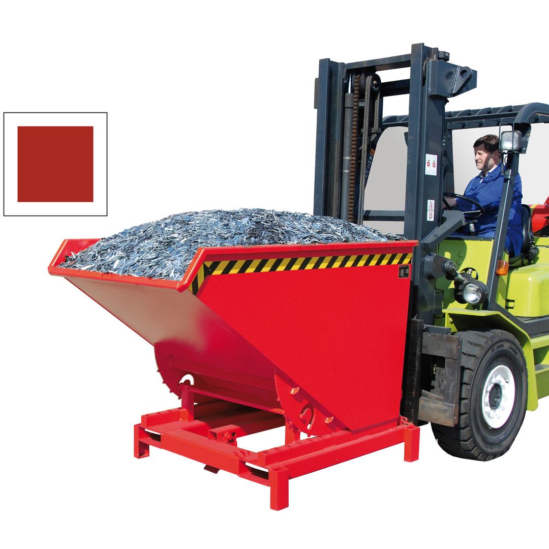 BAUER Schwerlast-Kipper - 4.000 kg - 1.700 l - automatische Entriegelung - blau