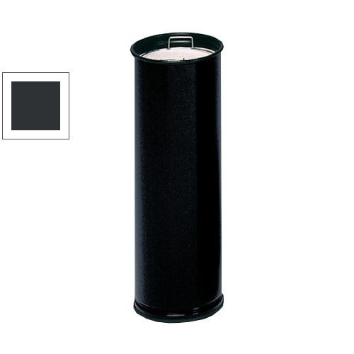 Standaschenbecher, Standascher, Höhe 660 mm, Durchmesser 230 mm, Ascher, Turmaschenbecher, enzianblau, Kippsieb, mit Sand befüllbar