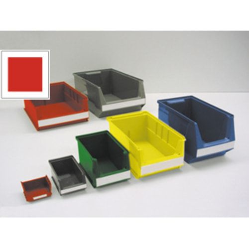 Sichtlagerkästen, Sortierkästen - (HxBxT) 130x150x230 mm - 25 Stück - Farbe blau