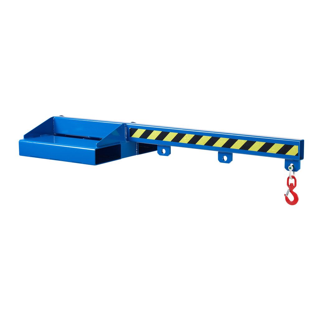Lastarm - Kranarm - Länge 1.500 mm - Traglast 1.050 - 5.000 kg - enzianblau