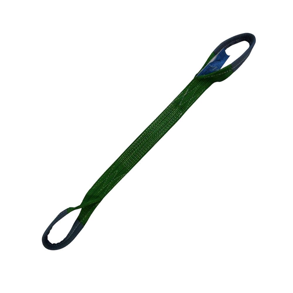 Doppellagiges Hebeband aus Polyester, für Hebezeuge, Kranarme, Stapler, Krane, Traglast 1.000 kg, Länge 2 mm, Farbe Violett, hitzebeständig