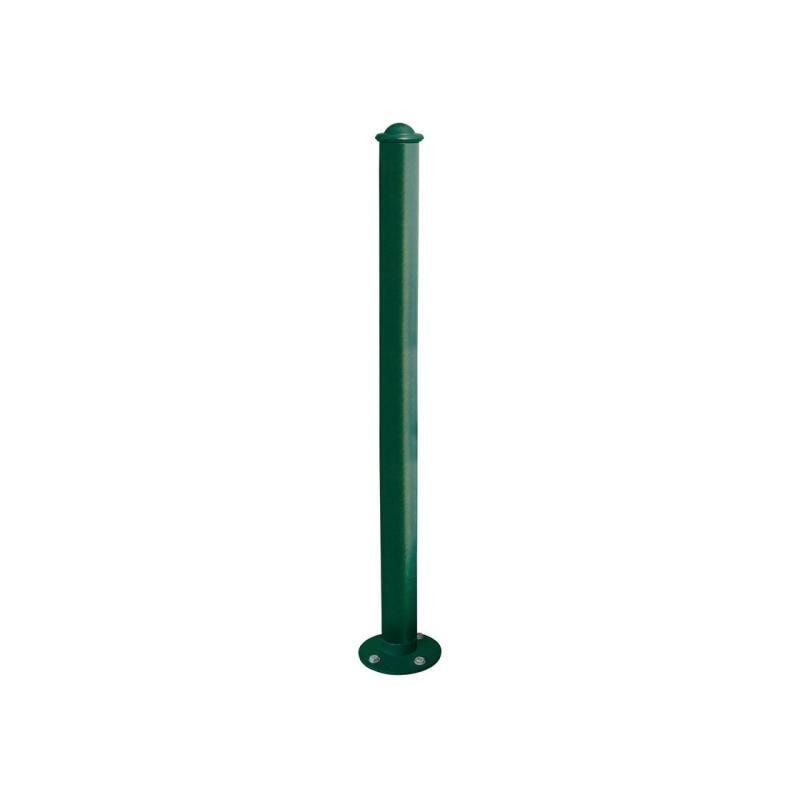 Neigbarer Pfosten mit Helmkopf - 76 x 1.035 mm (DxH) - Farbe enzianblau - Pfosten mit Gelenk - beweglicher Pfosten