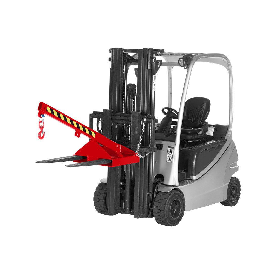 Lastarm - starr, Neigung 25 Grad - Länge 1.390 mm - Traglast 350 - 1.000 kg - enzianblau