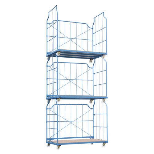 Corlette, Gitterbox, Ladungsträger, Modell 1200, Ladefläche 1.120 x 1.100 mm (BxT), Traglast 800 kg, Auflast 1.000 kg