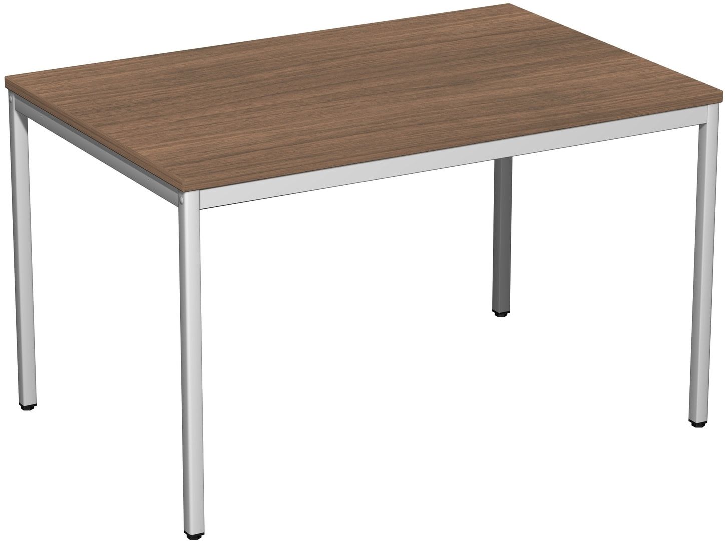 Schreibtisch - 4-Fuß Eco - Bürotisch - 720 x 1.000 x 800 mm (HxBxT) - Gestell lichtgrau - Ahorn