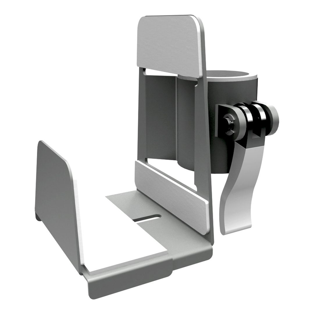 Thin-Client-Halterung, Computerhalterung, für Monitorarm, Workstation, Viewmate, 42 - 65 mm, höhenverstellbar