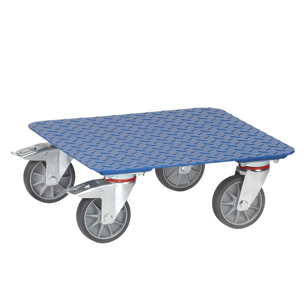 Fetra - Kistenroller - 0,4 t - (HxBxT) 185 x 500 x 500 mm - m. Tränenblech