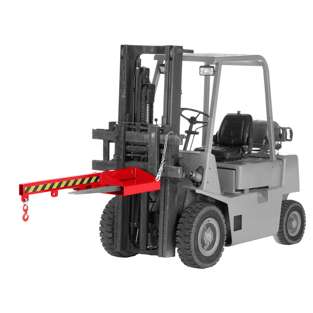 Lastarm - Kranarm - Länge 1.500 mm - Traglast 1.050 - 5.000 kg - enzianblau