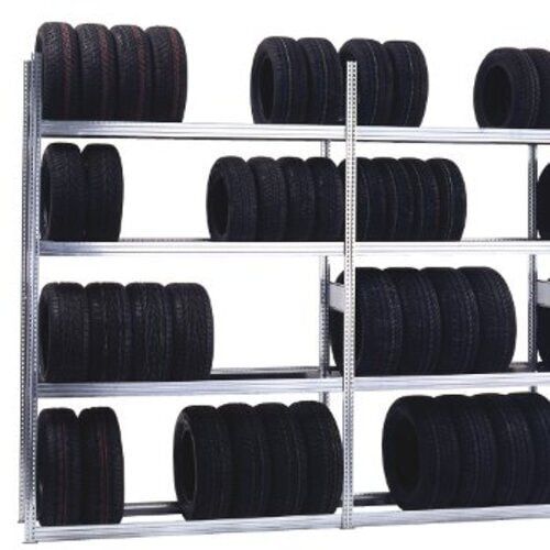 Fachbodenregal mit Seitenwand - 350 kg - 2.000 x 1.005 x 600 mm (HxBxT) - Anbauregal - 5 Böden - verzinkt - Lagerregal - Steckregal - BERT