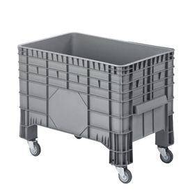 PE Palettenbox - fahrbar - Rollbehälter - Volumen wählbar - geschlossene Wände - Transportbox - Rollbox