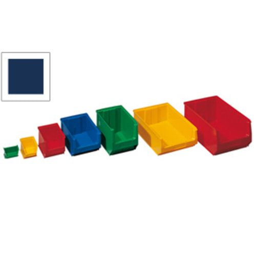 Sichtlagerkästen - PE - 11,25 l - 200x210x350 mm - 10 Stück - Sichtlagerkasten - blau