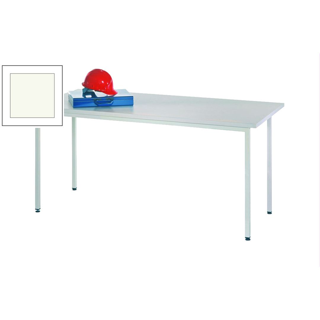 Meisterschreibtisch - melaminharzbeschichtete Arbeitsplatte - 720 x 1.700 x 800 mm (HxBxT) - anthrazitgrau