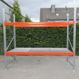 Gitterrostboden für Palettenregale, Fachbreite 2.700, Tiefe 1.100 mm, feuerverzinkt, 1000 kg je Quadratmeter, Gitterroste, Anzahl wählbar - Gitterrost