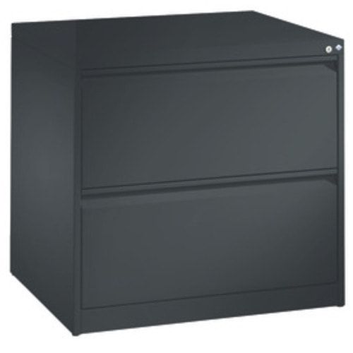 Hängeregisterschrank, Hängeregistratur, Aktenschrank, DIN A4, 2 Auszüge, zweibahnig, Farbe wählbar, Front wählbar, 733 x 787 x 590 mm (HxBxT)