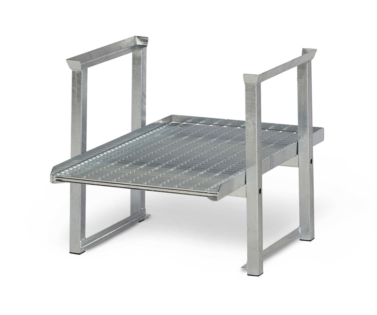 Stapelregal mit Gitterrost für Kleingebinde - Fachbreite 735 mm - Fachlast 850 kg - verzinkt