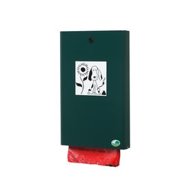 Hundekotbeutelspender - für 200 Beutel - Wand- oder Pfostenbefestigung - Farbe wählbar
