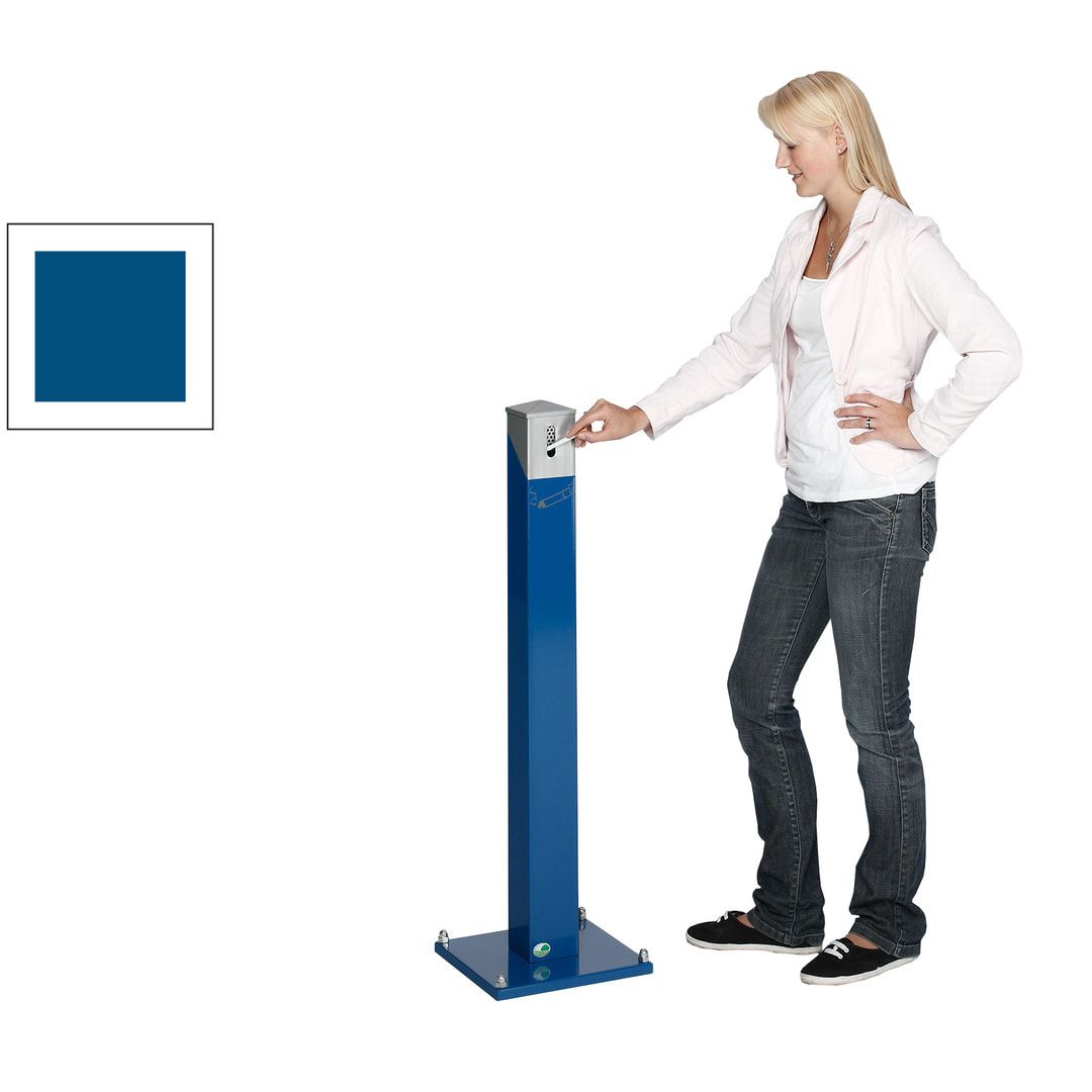 Standascher eckig - 2 l - 1.005 x 300 x 300 mm (H x B x T) - anthrazit