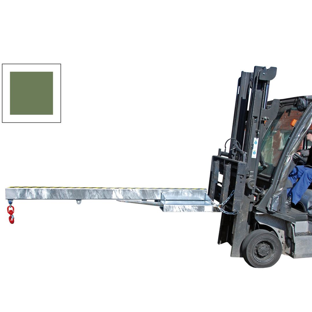 BAUER Lastarm - 1.000 kg - Länge 2.400 mm - 3 Abstände möglich - feuerrot