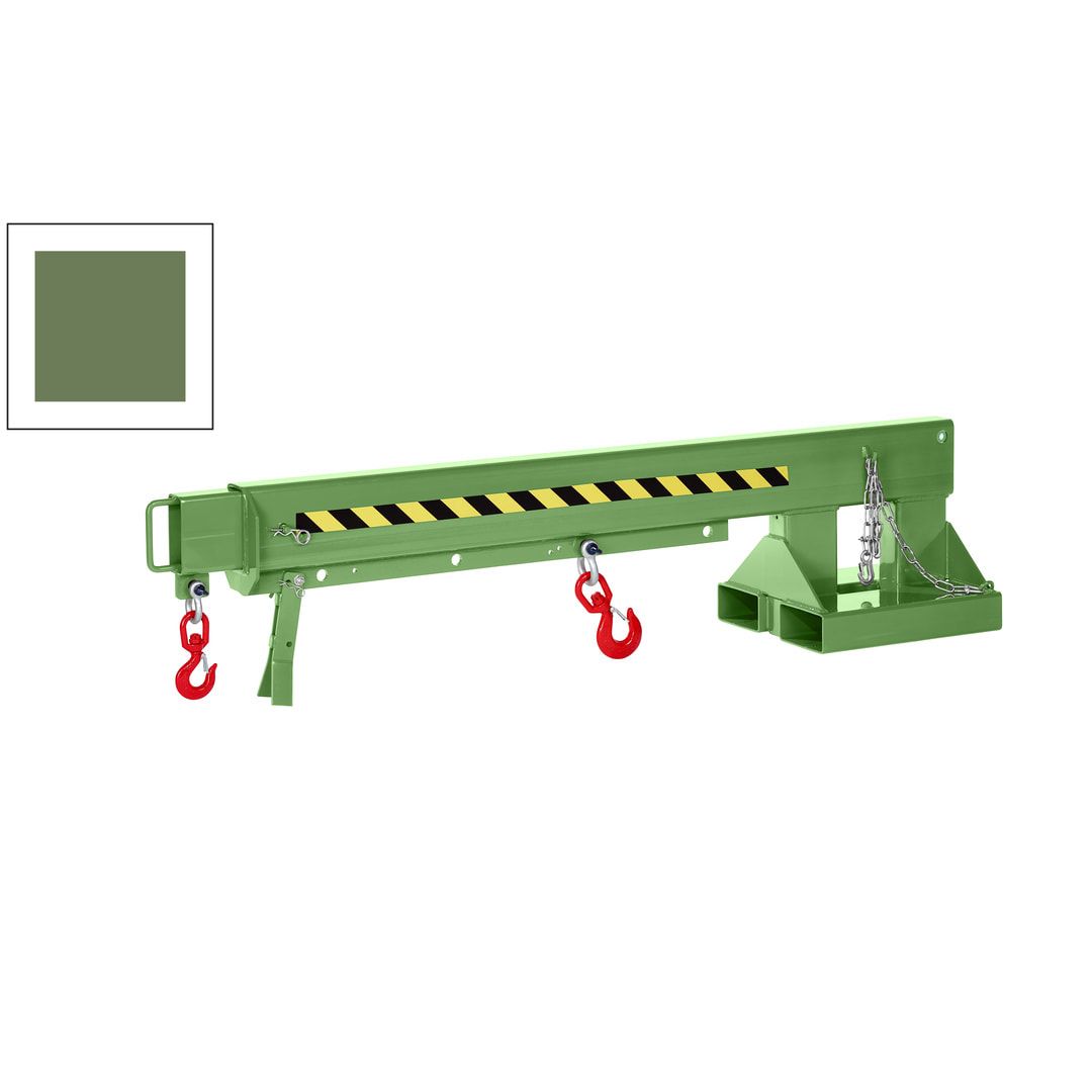 Kranarm für Gabelstapler - max. Traglast 5.000 kg - Länge 2.220 - 3.720 mm - anthrazitgrau
