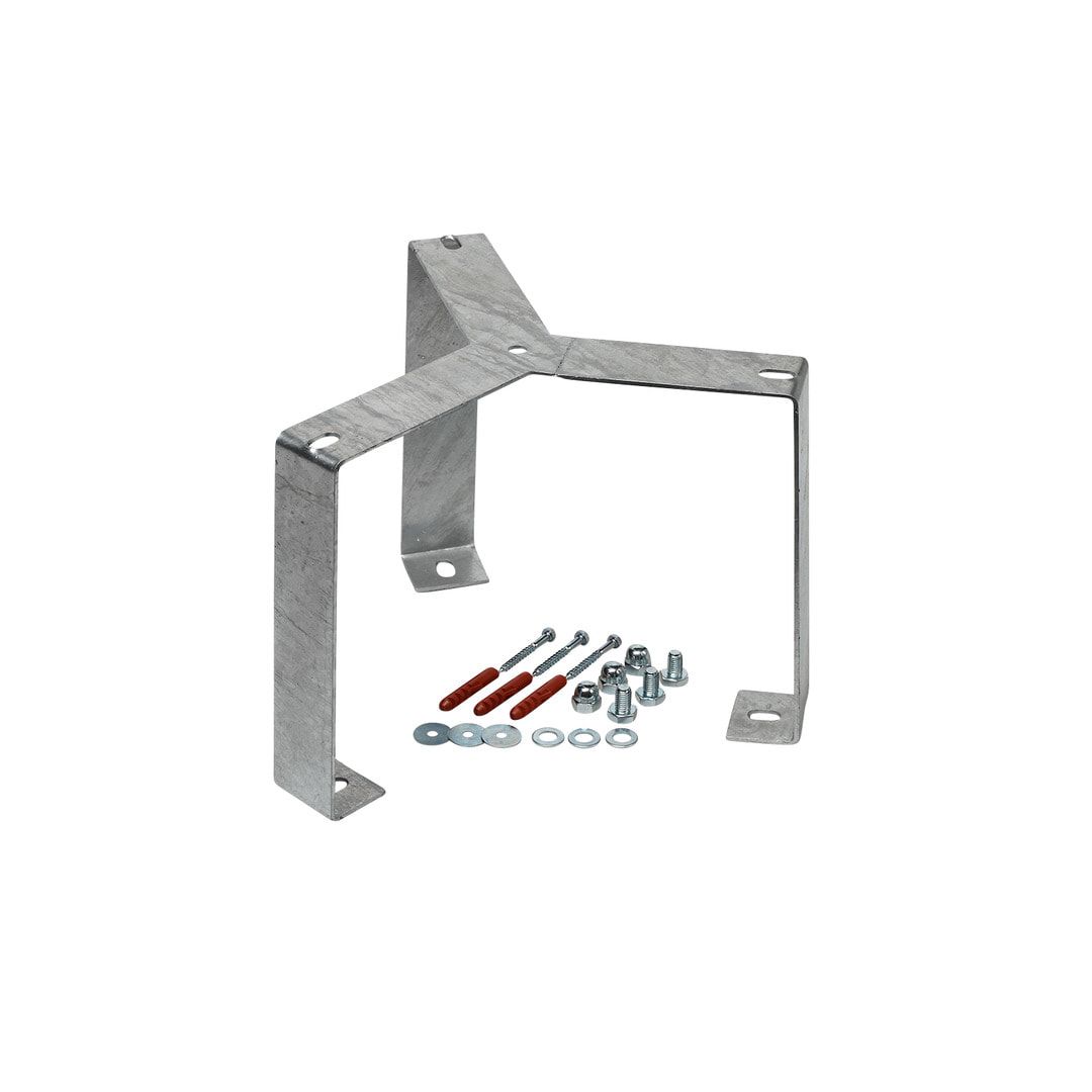 Abfallbehälter mit Flügeltür - Volumen 120 l - rund - 980 x 500 x 500 mm (HxBxT) - kieselgrau