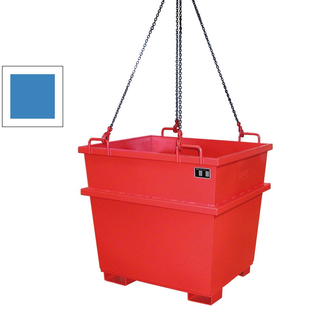 Container - konisch - Volumen 1.000 l - Traglast 2.000 kg - feuerrot